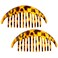 Camila Paris CP2877/2 French Hair Side Combs, Tokyo, Interlocking Combs French Twist Hair Combs, Strong Hold Hair Clips for Women Bun Chignon Up-Do, Styling Girls Hair Accessories, Made in France