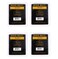 Resort 1.9 Ounce Scented Mixer Wax Melt Cubes for Tart Burner, Pack of 4