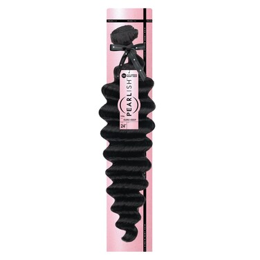Sensationnel Pearlish bundle human hair - euro deep deep pearl conditioned 15a soft remy beauty supply sew in or glue on bundles (20 Inch, NATURAL)