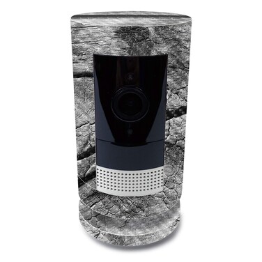 MightySkins Carbon Fiber Skin for Ring Stick Up Cam Battery - Dead Wood   Protective, Durable Textured Carbon Fiber Finish   Easy to Apply, Remove, and Change Styles   Made in The USA