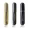 3 Pack - 5 Milliliter Mini Refillable Perfume Atomizer Bottle, Multicolor Perfume Spray, Scent Pump Case for Traveling and Outgoing (Gold-Black-Silver)