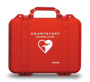 HeartStart YC Philips AED Defibrillator Plastic Waterproof Carry Case