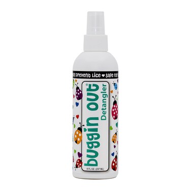 buggin out Detangler Spray   No More Lice   No More Tangles   Safe For Kids   Use Daily   8oz