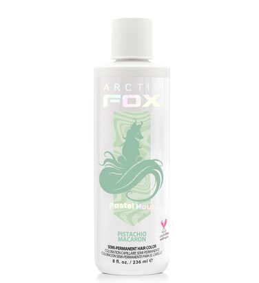 ARCTIC FOX Vegan and Cruelty-Free Semi-Permanent Hair Color Dye (8 Fl Oz, PISTACHIO MACARON)