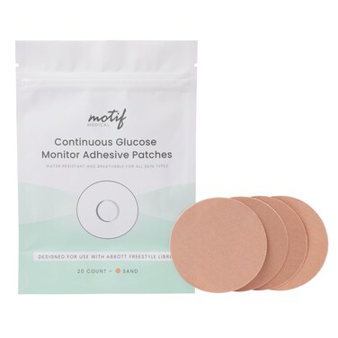 Motif Medical CGM Patches (20/Pack) - Libre 2