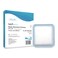 MedVance Super Absorbent Dressing, Non-Adhesive Pads for Wound Care, Pressure Ulcers &amp; 1st/2nd Degree Burns, Superior Moisture Absorption, Box of 5 dressings (4"x4" Bandage, 2.75"x2.75" Absorbent Pad)
