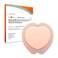 MedVance Sacral Bordered PHMB Silicone Adhesive Foam Wound Dressing, Bed Sore Treatment Bandage for Sacrum, Size 9"x 9" (6.1" Pad x 6.6" Pad), Box of 5 dressings