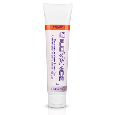 MedVance CuraVance SiloVance Nano Silver gel - White, 1 Fl Oz (Pack of 1)