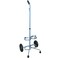 ResOne Lightweight Dual D/E Oxygen Tank Cart, Adjustable Handle, Durable Powder-Coated Finish, Portable Oxygen Cart with Wheels, Holds 2 Size D Or E Tanks Oxygen, Medical Oxygen Tank Transport