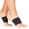 BraceAbility Copper Arch Support Bands - Flat Feet Compression Brace Sleeves for Fallen Arches Treatment, Heel Spur Pain Relief, Achilles Tendonitis Foot Care, Plantar Fasciitis Correction, S/M Pair