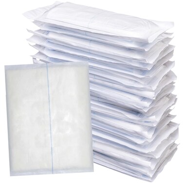 ABD Combine Abdominal Pads 8" x 7-1/2" High Absorbency Sterile Individually Wrapped 8" x 7-1/2" Non-Adherent Absorbent Post-Op Surgical Gauze - Heavy-Draining, Trauma and First Aid Wound Dressing (24)