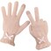 Evridwear Eczema Gloves Kids Cotton Moisturizing Gloves 2 Pairs Touchscreen for Dry Hands, Eczema, SPA, Overnight Lotion (Pink Thin)
