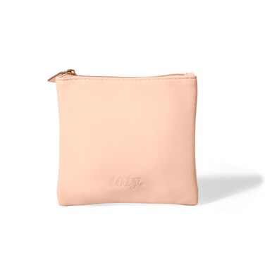 Rosita Bag - Vegan Soft Leather Makeup Bag - Convenient On-the-Go Protection for Ilumina CC Creamy Compact &amp; Other Beauty Essentials - Silky Satin Lining &amp; Easy-Zip Closure - By Sofia Vergara