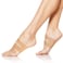 Copper Compression Copper Arch Support - 2 Pain Relief Foot Care Brace Sleeves for Plantar Fasciitis, Heel Spurs - Wide Narrow Feet - Flat &amp; Fallen Arches, High Arch - One Size - 1 Pair - Nude
