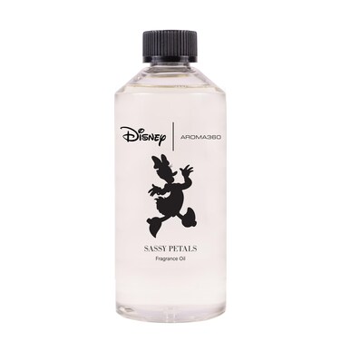 Aroma360   Disney   Sassy Petals Fragrance Oil Blend   Daisy Duck   Luxury Aromatherapy Scent Diffuser Oil   Bergamot, Rose and Amber 16.9 fl oz, 500 mL