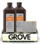 GROVE Swan Hydrogen Peroxide 32 oz Bundle with Microfiber Cloth - 3% Hydrogen Peroxide for Cleansing, First Aid, and Oral Hygiene - Multi-Purpose Solution - (3 Items)
