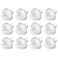 Nispira CPAP Inline Filter Viral for BiPAP CPAP Machines ResMed, Dreamstation Standard Tubing Outlet 22 mm Machine Outlet 25mm, 12 Packs