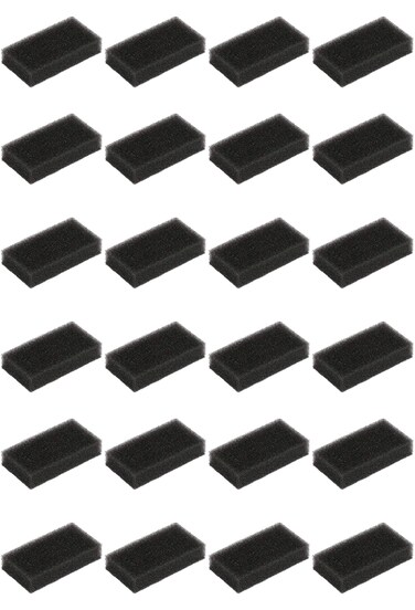Nispira CPAP Reusable Foam Air Filters Compatible with Philips Respironics PR System One, M Series and SleepEasy Series, 24 Filters