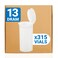 Pop Top Dram Bottles (Clear) 13 Dram - 315 Per Case -(2.75" Deep X 1.26" Wide) - Packaging Supplies - Dry Herb Containers - Child Resistant Smell Proof Container - Pill Vials - Rx Vial