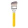 Bdellium Tools Professional Makeup Brush - Studio Series 971 Large Slanted Double Dome Blender - With Soft Synthetic Fibers, For Quick &amp; Easy Application and Blending (Yellow, 1pc)