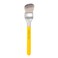 Bdellium Tools Professional Makeup Brush - Studio Series 951 Small Slanted Double Dome Blender - With Soft Synthetic Fibers, For Application &amp; Blending (Yellow, 1pc)