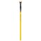 Bdellium Tools Professional Makeup Brush - Studio Series 729 Duo Fiber Bent Mascara Fan - With Soft Synthetic Fibers, For Applying Mascara (Yellow, 1pc)