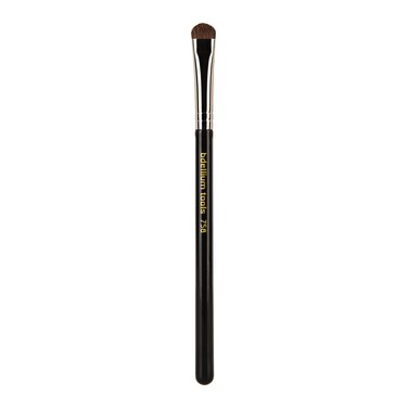 Bdellium Tools Professional Makeup Brush - Maestro Series 758 Large Smudge - With Natural Fibers, For Smoky Eye (Black, 1pc)