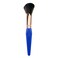 Bdellium Tools Professional Makeup Brush - Golden Triangle 991 Powder Fan - With All Vegan and Soft Synthetic Fibers, For Defining the Cheekbones (Blue, 1pc)