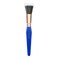 Bdellium Tools Professional Makeup Brush - Golden Triangle 955 Duo Fibre Finishing - With All Vegan and Soft Synthetic Fibers, For Stippling, Lightweight Application (Blue, 1pc)