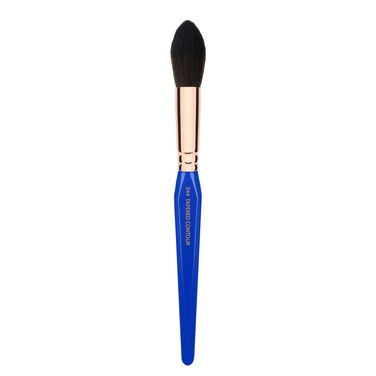Bdellium Tools Professional Makeup Brush - Golden Triangle 944 Tapered Contour - With All Vegan and Soft Synthetic Fibers, For Adding Dimension (Blue, 1pc)
