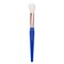 Bdellium Tools Professional Makeup Brush - Golden Triangle 942 Slanted Contour - With All Vegan and Soft Synthetic Fibers, For Adding Dimension to the Face (Blue, 1pc)