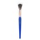 Bdellium Tools Professional Makeup Brush - Golden Triangle 925 Duo Fibre Fan - With All Vegan and Soft Synthetic Fibers, For Lightweight Application/Highlighting (Blue, 1pc)