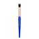 Bdellium Tools Professional Makeup Brush - Golden Triangle Series 787 Duet Fibre Large Tapered Blending - With All Vegan and Soft Synthetic Fibers, For Controlled Lightweight Application (Blue, 1pc)