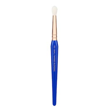 Bdellium Tools Professional Makeup Brush - Golden Triangle Series 783 Small Tapered Blending - With All Vegan and Soft Synthetic Fibers, For Applying &amp; Blending Eyeshadow (Blue, 1pc)