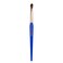Bdellium Tools Professional Makeup Brush - Golden Triangle 766 Angled Shadow - With All Vegan and Soft Synthetic Fibers, For Applying Eyeshadow (Blue, 1pc)