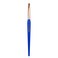 Bdellium Tools Professional Makeup Brush - Golden Triangle 714 Flat Eye Definer - With All Vegan and Soft Synthetic Fibers, For Smooth Application and Even Consistency (Blue, 1pc)