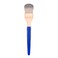 Bdellium Tools Professional Makeup Brush - Golden Triangle 952 Small Rounded Double Dome Blender - With All Vegan and Soft Synthetic Fibers, For Application &amp; Blending (Blue, 1pc)