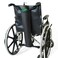NYOrtho Oxygen Tank Holder for Wheelchair - D &amp; E Cylinder Transport Bag Adjustable Straps Easy to Clean, Heavy Duty, Waterproof Standard Wheelchair Size