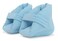 NYOrtho Heel Protector Pressure - 2 Ultra Soft Boots - 2 Double Layer Foot Pillows Pressure - Heel Protectors Bed Sores- Standard Bariatric Size - Extra Gentle Velvet Fabric