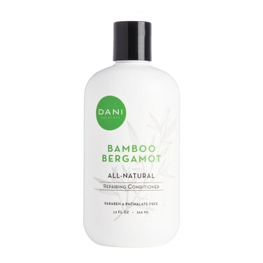 DANI Naturals Conditioner - Bamboo Bergamot - Intense hydration; Thick &amp; hydrating; Ideal for dry or curly hair, 12 oz