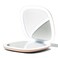 Vanity Planet Pocket Makeup Mirror with Lights &amp; Magnification, Moda - Mini Light-Up Compact &amp; Travel Makeup Mirror - Portable, Adjustable &amp; Rechargeable LED Magnifying Mirror for On-The-Go - Nude