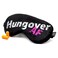 Wild Essentials Allusion Soft Satin Funny Sleep Masks with earplugs (Hungover AF)