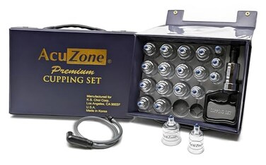 Premium 19 Pcs Plastic Cupping Set with Extension Tube