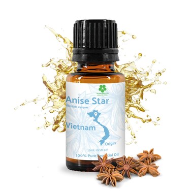 Star Anise Essential Oil - Anise Oil Direct from Malagassi Essential Oils -Star Anise Oil for Aromatherapy - Anise Essential Oil for Diffusers - Star Anise Bulk -Anise Seed Oil(15 mL)