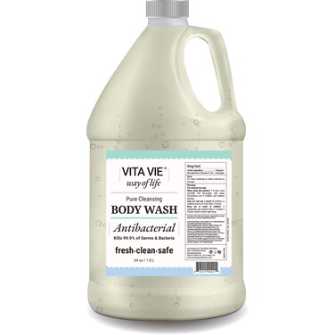 Antibacterial Body Wash, Refill, 64 oz