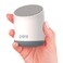 Pure Enrichment Wave Mini Travel Sound Machine - 6 Soothing Sounds Including White Noise, Seamless Loop Audio, Rechargeable Battery, 48 Hour Run Time, Optional Timer, and Storage Bag