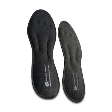 Superior Therapeutic Massaging Insoles by Amazing Insoles   100% Liquid Gel Glycerin   Ideal for Running &amp; Walking   Orthotic Shoe Insoles for Women   Comfortable Design for Plantar Fasciitis Relief