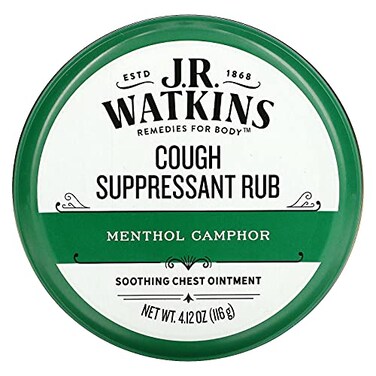 JR Watkins Original Menthol Camphor Cough Ointment/Rub 4.1 oz