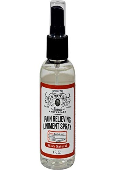 J.R. Watkins Natural Pain Relieving Liniment Spray, 4 Fluid Ounce