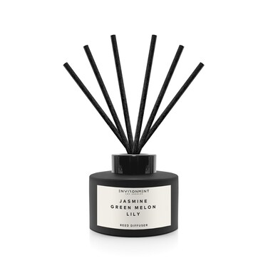Environment Inspired by 5-Star Hotels WN Reed Diffuser, 200ml Luxury Scented Aromatherapy (Jasmine   Green Melon   Lily) Reed Diffusers for Home, Diffusing Oil Fragrance, Home Fragrance Products